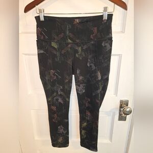 Stylish Black Patterned Women's Pants